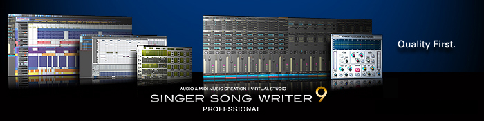 BCN�T�E���h�֘A����3�N�A���ŗD�G�܎�܂̍��(���y�쐬)�\�t�g�ASinger Song Writer 9 Professional