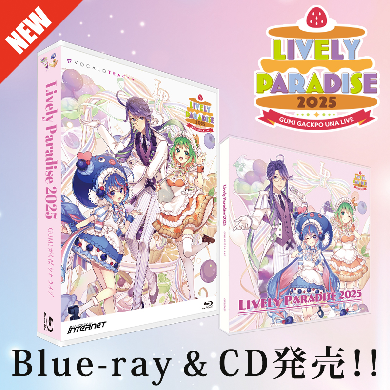 Lively Paradise 2025 Blu-ray & CD発売！ - Characters