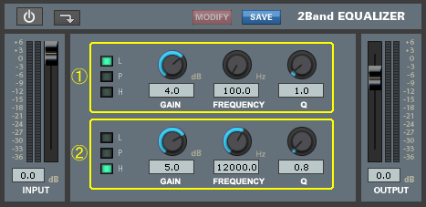 2Band EQUALIZER