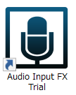 Audio Input FX試用版ショートカット