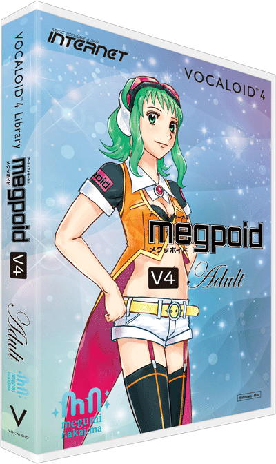 VOCALOID4 Library　megpoid V4 Native