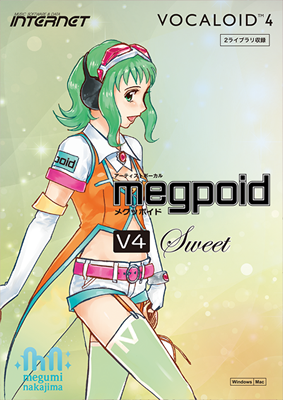 VOCALOID4 Megpoid（メグッポイド）V4｜株式会社インターネット
