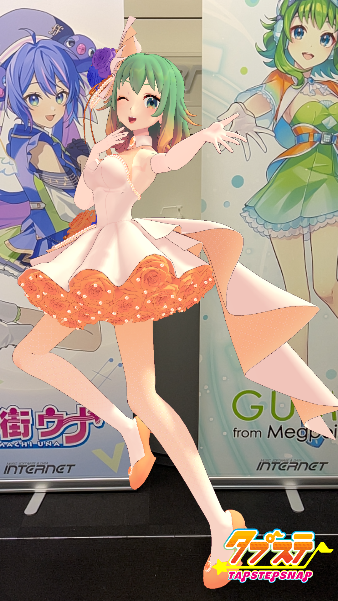 GUMI 神威がくぽ 音街ウナ 3Dライブステージ「Lively Paradise