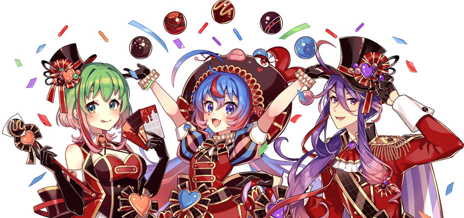 GUMI 神威がくぽ 音街ウナ 3Dライブステージ「Lively Paradise 2027